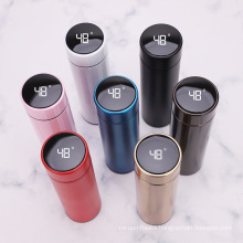 high quality stainless steel vacuum flask Temperature Display Smart led double wall travel mug water bottle